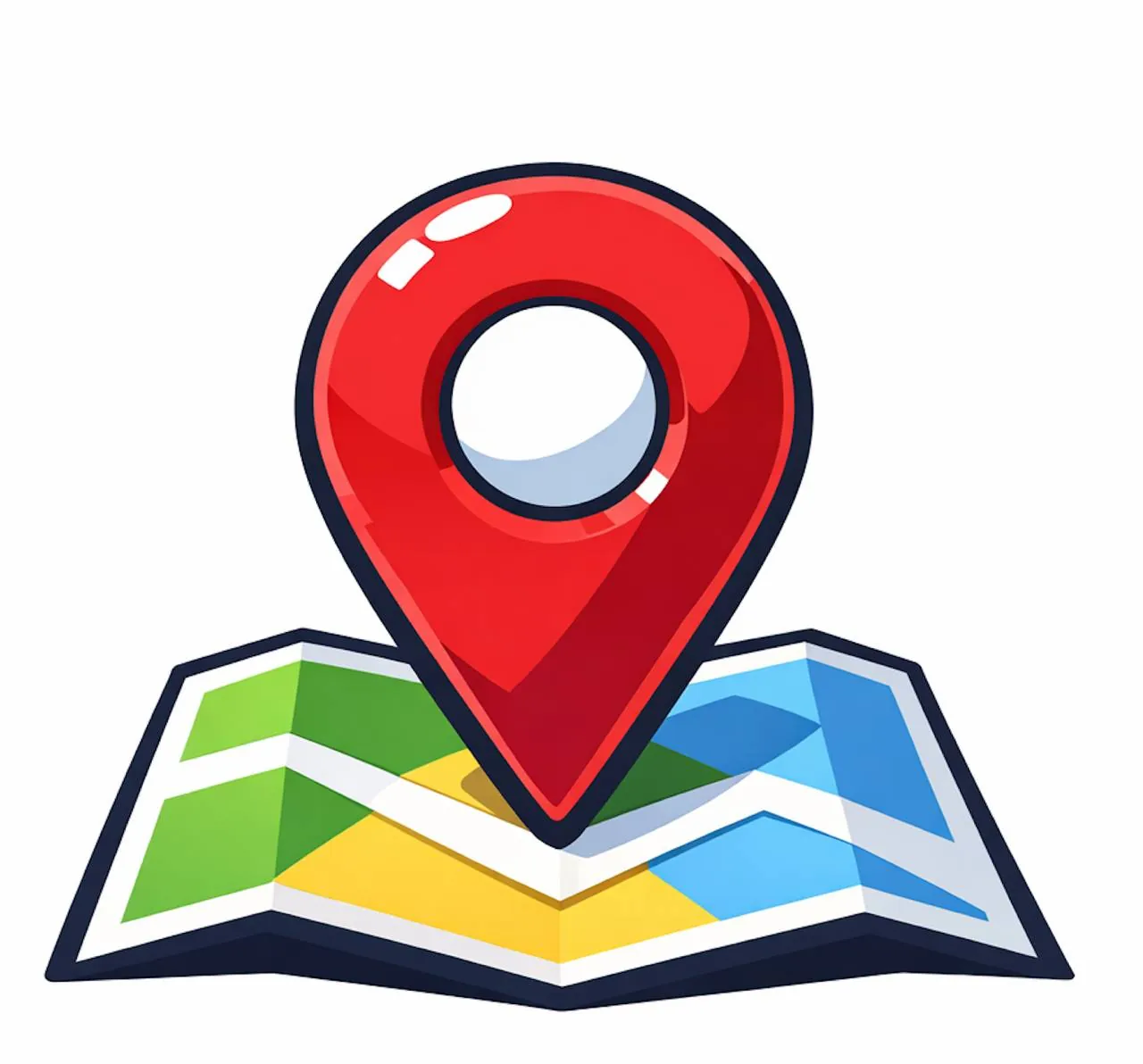 Localização GPS de estabelecimentos na praia