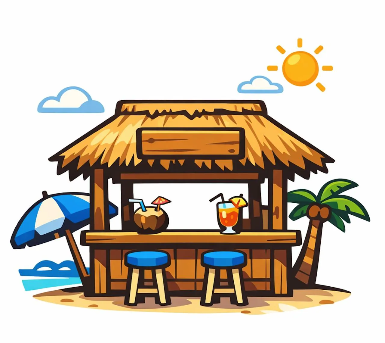 Estabelecimento na praia com BeachPay
